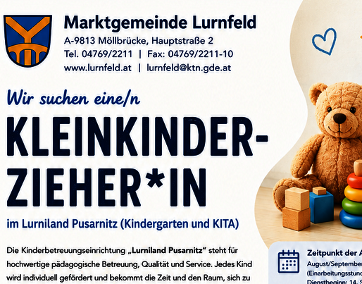 Stellenausschreibung KleinkinderzieherIn